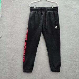 Bruce Lee x Shoe Palace Men Pants S Black Jogger Logo Claw Scratch Embroidered